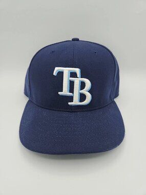 Vintage Era Tampa Bay Rays MLB Authentic On Field 7 1/2 Blue USA